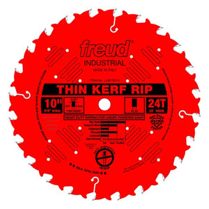 Freud LU87R010 10" Thin Kerf Rip Blade, Multi, One Size