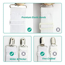 Load image into Gallery viewer, Raytour Bed Sheet Holder Straps Sheet Stays Keepers Bedsheet Holders Fasteners
