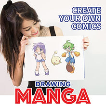 Load image into Gallery viewer, SpiceBox Children's Art Kits Petit Picasso Drawing Manga, Multi Colors (13572)
