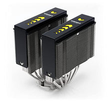 Load image into Gallery viewer, Noctua NH-D15S chromax.Black CPU Cooler with NA-HC3 chromax.Black.swap heatsink Covers
