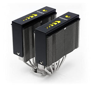 Noctua NH-D15S chromax.Black CPU Cooler with NA-HC3 chromax.Black.swap heatsink Covers