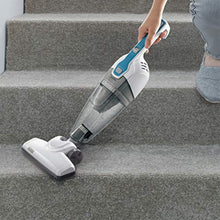 Load image into Gallery viewer, Black &amp; Decker BDST1609 3-in-1 Corded Lightweight Handheld Cleaner &amp; Stick Vacuum Cleaner, White with Aqua Blue

