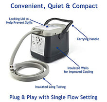 Load image into Gallery viewer, Ossur Cold Rush Compact Therapy Machine System with Ankle Pad- Ergonomic, Adjustable Wrap Pad Included- Quiet, Lightweight and Strong Cryotherapy Freeze Kit Pump
