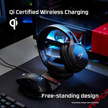 Load image into Gallery viewer, HyperX Cloud Flight S - Wireless Gaming Headset, 7.1 Surround Sound, 30 Hour Battery Life, Qi Wireless Charging, Detachable Microphone with LED Mute Indicator, Compatible with PC &amp; PS4
