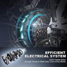 Load image into Gallery viewer, 26" Electric City Bike, Removable 12.5Ah Lithium-ion Battery Pack Integrated with Frame, 35 Miles Range and Dual Disc Brakes Alloy Electric Bicycle
