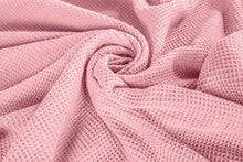 Load image into Gallery viewer, Crover All Season Waffle Premium Thermal Blanket Queen Size 90&quot;x90&quot; Durable Soft Cozy Breathable Weave Design 100% Cotton, Orchid Pink
