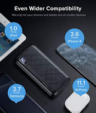 Load image into Gallery viewer, 【2 Pack】 GETIHU Portable Charger, Slimmest LED Display 10000mAh High-Speed Power Bank, 3 Outputs USB C External Battery Pack Compatible with iPhone 12 11 X XS 8 Plus Samsung S20 LG Google iPad Tablet
