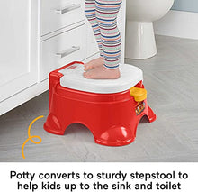 Load image into Gallery viewer, Fisher-Price Daniel Tiger's Neighborhood Potty - Daniel Tiger &amp; Friends Themed Convertible Toddler Training Toilet with Potty Ring &amp; Stepstool
