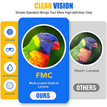 Load image into Gallery viewer, LET&#39;S GO! Boys Toys Age 3-12, DIMY Compact Waterproof Binocular for Kids Boys Outdoor Play Bird Watching Easter Gifts for Boys Age 5-10 Yellow

