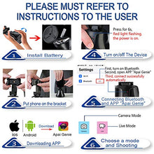 Load image into Gallery viewer, Selfie Stick,Prosvet 360° Rotation Auto Face&amp;Object Tracking Live Broadcast Streaming Smart Shooting Camera Phone Mount,Cature 360°Camera Men Selfie Mount Auto Countdown for All Cellphone(Black)
