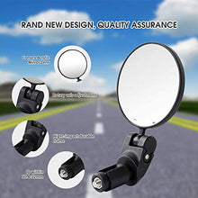 Load image into Gallery viewer, Mempedont bike mirror, bicycle riding rearview mirror, HD safety rearview mirror, convex mirror with adjustable handlebar installation, suitable for mountain road bikes
