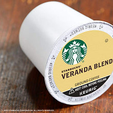 Load image into Gallery viewer, Starbucks Blonde Roast K-Cup Coffee Pods — Veranda Blend for Keurig Brewers — 1 box (10 pods total)
