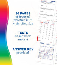 Load image into Gallery viewer, Spectrum Multiplication Workbook Grade 3, Multiplying Through 100 and Multiplication With 1- and 2-Digit Numbers, Classroom or Homeschool Curriculum
