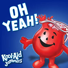 Load image into Gallery viewer, Kool-Aid Jammers Blue Raspberry Artificially Flavored Kids Soft Drink (10 ct Box, 6 fl oz Pouches)
