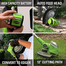 Load image into Gallery viewer, Greenworks 40V 13&quot; Cordless String Trimmer / Edger, Tool Only
