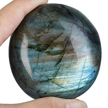 Load image into Gallery viewer, mookaitedecor Natural Labradorite Pocket Palm Stone Worry Stones Therapy Crystal Healing Gemstone Irregular Shape
