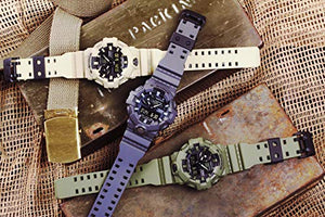 Casio Men's G SHOCK Quartz Watch with Resin Strap, Beige, 25.8 (Model: GA-700UC-5ACR)
