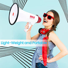 Load image into Gallery viewer, Pyle Megaphone Speaker PA Bullhorn
