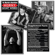 Load image into Gallery viewer, Super Strength 1590mg Horny Goat Weed 120 Capsules with Maca Arginine &amp; Ginseng - Naturally Boost Your Health, Workout Performance, Endurance &amp; Energy, Joint Health for Men &amp; Women (120C)
