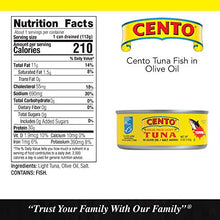 Load image into Gallery viewer, Cento Solid Packed Tuna in Olive Oil, 5-Ounce Cans (Pack of 24)
