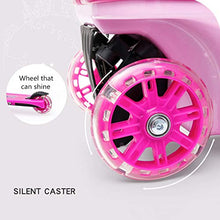 Load image into Gallery viewer, Kid&#39; Scooter Luggage Case ?20&quot; Ride-on Scootcase for Boys Suitcase with Collapsible Scooter ?Cartoon Children&#39;s Suitcase Baby Scooter Suitcase Trolley Case Slide Car Stand (E)
