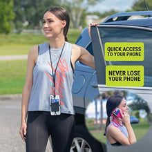Load image into Gallery viewer, Gear Beast Cell Phone Lanyard - Universal Neck Phone Holder w/ Card Pocket and Silicone Neck Strap - Compatible with Most Smartphones, Arcadia
