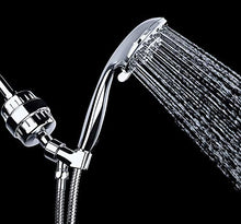 Load image into Gallery viewer, AquaBliss Revitalizing Shower Filter w/ 1 Replaceable Multi-Stage Filter Cartridge Inside - Plus 3 Extra SFC100 Filter Cartridges (Exclusive Bundle)
