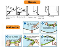 Load image into Gallery viewer, Baby Proofing Safe Edge &amp; Corner Guards Cushion 13ft - Thickened Child Safety Furniture Bumper &amp; Table Protectors. Pre-Taped Corners(W Brown)
