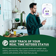 Load image into Gallery viewer, V2 KETOSCAN Mini Breath Ketone Meter, Diet &amp; Fitness Tracker | Monitor Your Fat Metabolism or Level of Ketosis on Low carb, Ketogenic or Any Nutrition &amp; Fitness Program
