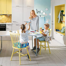 Load image into Gallery viewer, Toddler Booster Seat for Dining Table,4 Inches Washable Double Safer Straps Non-Slip Bottom Booster Seat for Kids, Portable Travel High Density Sponge Detachable Increasing Cushion for Child
