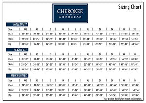 CHEROKEE Workwear Professionals Women's V-Neck Top WW665 & Women's Pull-On Cargo Pant WW170 Medical Uniforms Scrub Set (Black - Medium - Medium Petite)