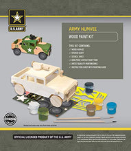 Load image into Gallery viewer, MasterPieces U.S. Army Real Wood Acrylic Paint &amp; Craft Kit, Humvee, Dr. Toy'S 100 Best Winner, for Ages 4+, Assorted (21732)
