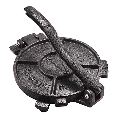 ARC USA, 0027, 10 inch Cast Iron Tortilla Press, Press surface diameter, Heavy Duty, Even Pressing - Black (10 4/10
