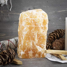 Load image into Gallery viewer, Beverly Oaks Orange Calcite Crystal Lamp - Home Decor Calcite Light - The Nurturing Healer
