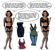 Load image into Gallery viewer, Sleevey Wonders Women's Black Jersey Reversible slip-on Long Sleeves (Large, Black Jersey)
