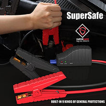 Load image into Gallery viewer, GOOLOO Jump Starter 1200A Peak Car Starter 12V SuperSafe Lithium Jump Box, Battery Booster Pack, Portable Power Bank Charger, and Jumper Cables for Up to 7.0L Gas or 5.5L Diesel Engine
