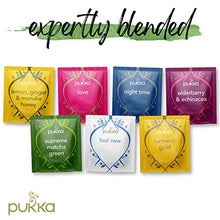 Load image into Gallery viewer, Pukka Herbal Tea Sampler, Organic Tea, Eco-friendly, Self Care Gift Box, 45 Tea Bags, 9 Flavors
