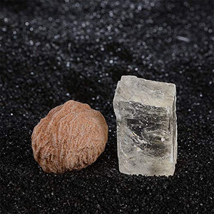CXD-GEM Mineral Rock Crystals Gift Box Gemstone Healing Energy Stone Collection - Irregular Shape Stone Specimen(Set B)