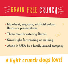 Load image into Gallery viewer, Charlee Bear Grain Free Crunch Dog Treats, Bacon &amp; Blueberry Flavor, 8 oz
