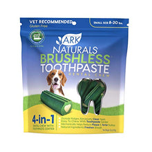 Load image into Gallery viewer, Ark Naturals Brushless Toothpaste, Dog Dental Chews for Small Breeds, Vet Recommended for Plaque, Bacteria &amp; Tartar Control, 1 Count, Packaging May Vary
