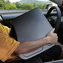 Load image into Gallery viewer, BMZX Tesla Model Y Model 3 Laptop Tray Steering Wheel Desk for Laptop Food Trays Food Seat Travel Tray Table for Driver
