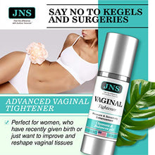 Load image into Gallery viewer, Vaginal Tightening Cream - Better Than Kegel Balls - 3X Better Absorption Than Vaginal Tightening Gel - Made in The USA - Cleanses &amp; Normalizes pH Balance - Fast &amp; Long-Lasting Results - 1 fl oz
