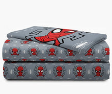 Load image into Gallery viewer, Jay Franco Marvel Spiderman Webbed Wonder 5 Piece Twin Bed Set - Includes Comforter &amp; Sheet Set - Bedding Features Spiderman - Super Soft Fade Resistant Polyester - (Official Marvel Product)
