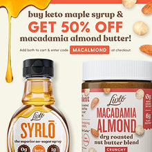 Load image into Gallery viewer, Livlo Sugar Free Keto Maple Syrup -  Low Carb &amp; Keto Friendly Pancake Syrup - 1g Net Carbs &amp; 10 Calories per Serving - Made with Allulose - Sugar Alcohol Free - Syrlō - 8oz
