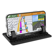 Load image into Gallery viewer, Cell Phone Holder for Car, AONKEY Dashboard Car Pad Mat Vehicle GPS Mount Universal Fit All Smartphones, Compatible iPhone Xs/XS Max XR X 6S 7/8 Plus, Galaxy Note 9/8 S8/S9/S10 Plus J7 J3, Pixel 3 XL
