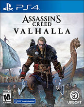 Load image into Gallery viewer, Assassin’s Creed Valhalla PlayStation 4 Standard Edition with free upgrade to the digital PS5 version
