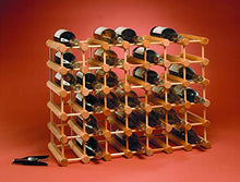 Load image into Gallery viewer, J.K. Adams JK Adams Wood Stackable Storage Holder Modular Wine Rack with Natural Pins, 40 Bottle, Maple
