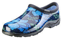 Load image into Gallery viewer, Sloggers Women's Waterproof Rain Garden Shoe Comfort Insole, Spring Surprise Blue, Size 09, Style 5118SSBL09

