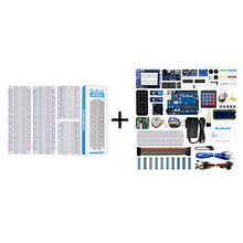 Load image into Gallery viewer, REXQualis Super Starter Kit Compatible with Arduino IDE and 4PCS Breadboard Kit
