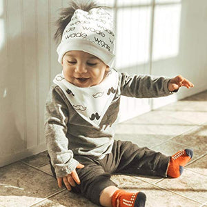 10-Pack Baby Bandana Bibs Upsimples Baby Boys Bibs for Drooling and Teething, Super Absorbent Bibs Baby Shower Gift - Dawn Set